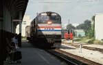 AMTK 708 & 710 provide the power for Amtrak's "Sunrise Limited"